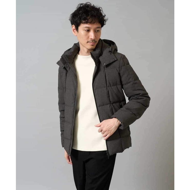 【ダウン混率90%】デタッチャブルフードストレッチダウンブルゾン【軽量/撥水】 | a.v.v【MEN】 | 詳細画像22 