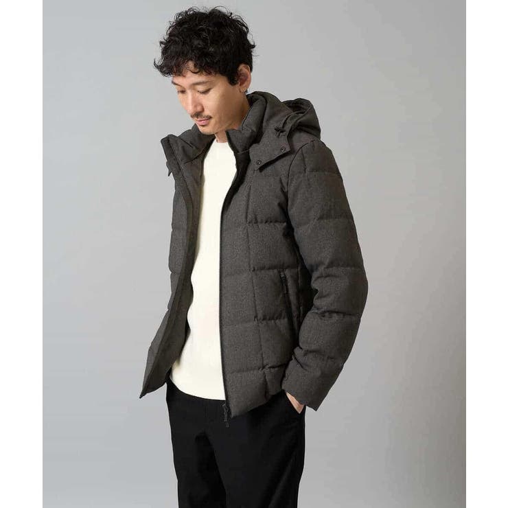 【ダウン混率90%】デタッチャブルフードストレッチダウンブルゾン【軽量/撥水】 | a.v.v【MEN】 | 詳細画像23 