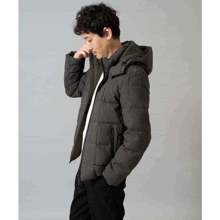 【ダウン混率90%】デタッチャブルフードストレッチダウンブルゾン【軽量/撥水】 | a.v.v【MEN】 | 詳細画像24 