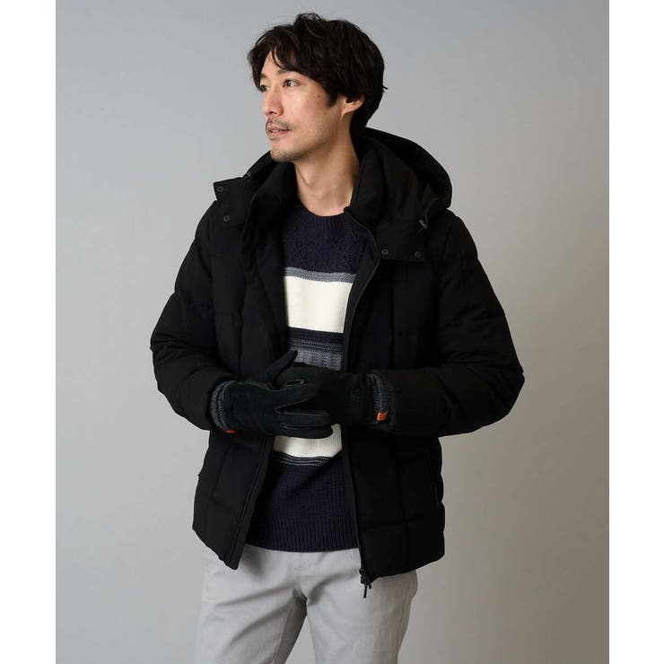 【ダウン混率90%】デタッチャブルフードストレッチダウンブルゾン【軽量/撥水】 | a.v.v【MEN】 | 詳細画像25 