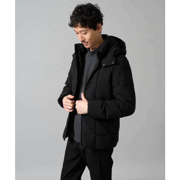 【ダウン混率90%】デタッチャブルフードストレッチダウンブルゾン【軽量/撥水】 | a.v.v【MEN】 | 詳細画像30 