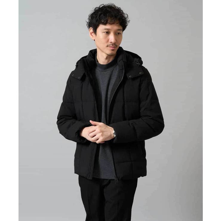 【ダウン混率90%】デタッチャブルフードストレッチダウンブルゾン【軽量/撥水】 | a.v.v【MEN】 | 詳細画像31 