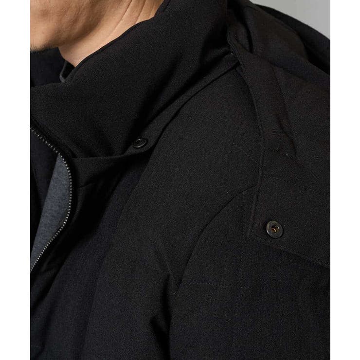 【ダウン混率90%】デタッチャブルフードストレッチダウンブルゾン【軽量/撥水】 | a.v.v【MEN】 | 詳細画像39 