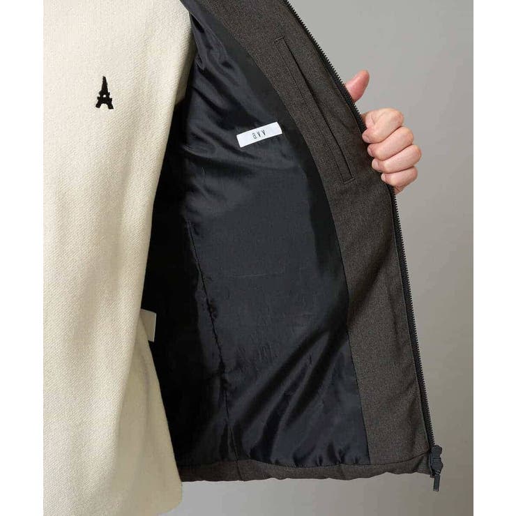 【ダウン混率90%】デタッチャブルフードストレッチダウンブルゾン【軽量/撥水】 | a.v.v【MEN】 | 詳細画像46 