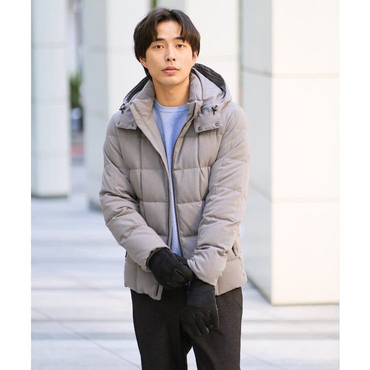 【ダウン混率90%】デタッチャブルフードストレッチダウンブルゾン【軽量/撥水】 | a.v.v【MEN】 | 詳細画像55 