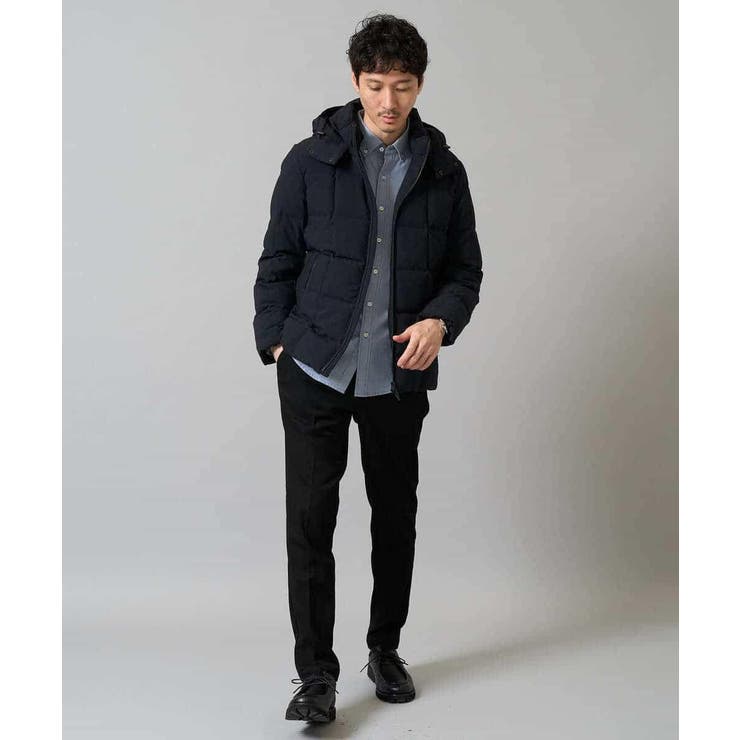 【ダウン混率90%】デタッチャブルフードストレッチダウンブルゾン【軽量/撥水】 | a.v.v【MEN】 | 詳細画像58 