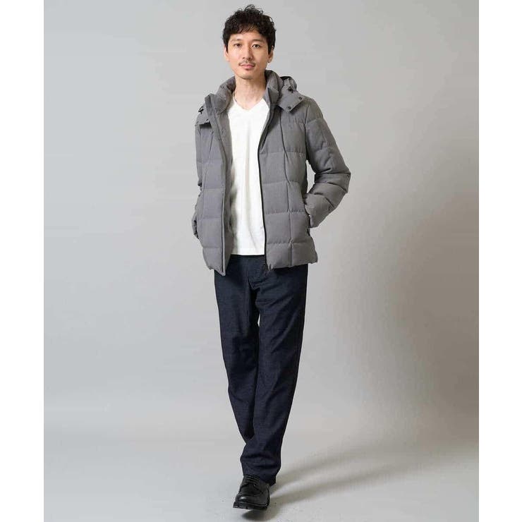 【ダウン混率90%】デタッチャブルフードストレッチダウンブルゾン【軽量/撥水】 | a.v.v【MEN】 | 詳細画像60 