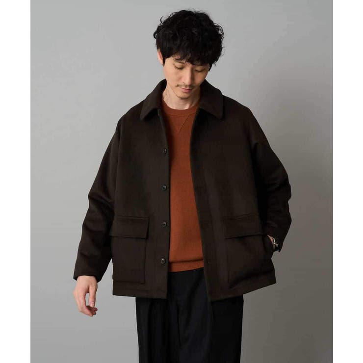 フェイクウールワイドシルエットカバーオール | a.v.v【MEN】 | 詳細画像22 