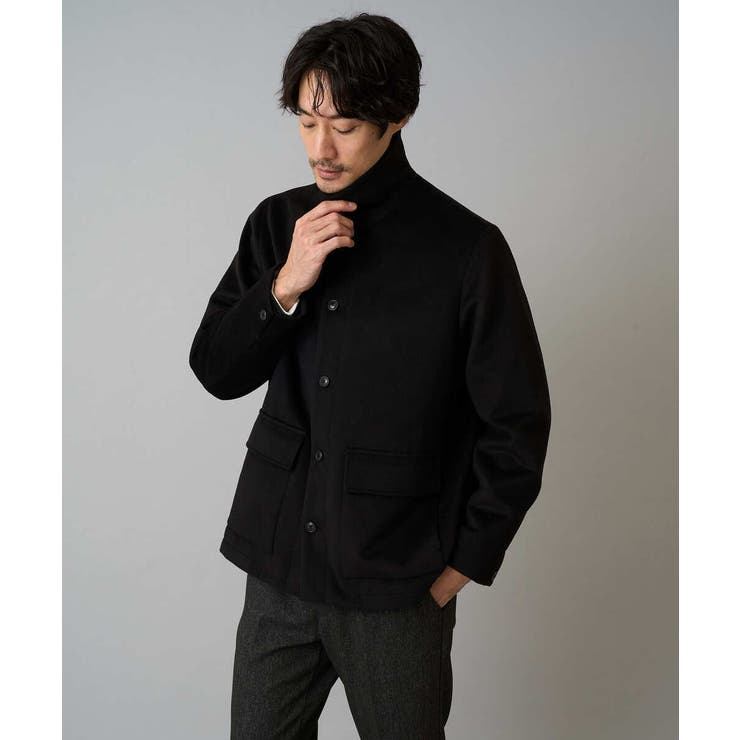 フェイクウールワイドシルエットカバーオール | a.v.v【MEN】 | 詳細画像27 