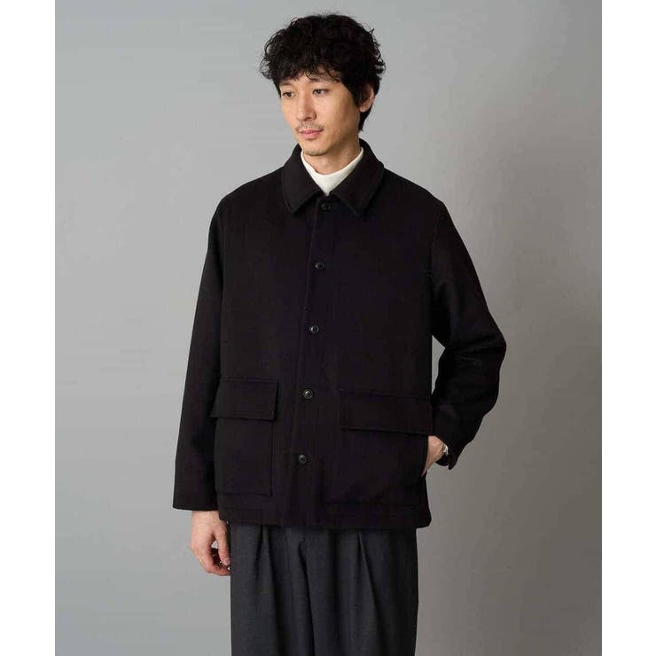 フェイクウールワイドシルエットカバーオール | a.v.v【MEN】 | 詳細画像29 