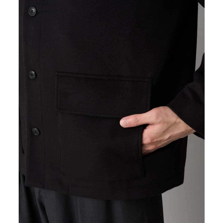 フェイクウールワイドシルエットカバーオール | a.v.v【MEN】 | 詳細画像35 