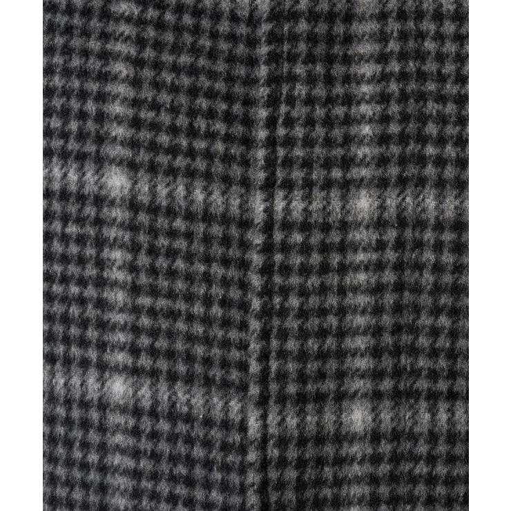 ウールライトビーバーチェックスタンドカラージャケット | a.v.v【MEN】 | 詳細画像6 