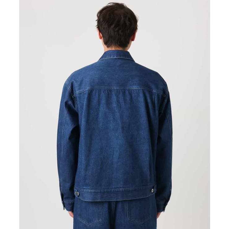 あずき　HOUGA　ホウガ　jean jacket　デニム HOUGA（ホウガ）の「【HOUGA/ホウガ】jean jacket（デニム