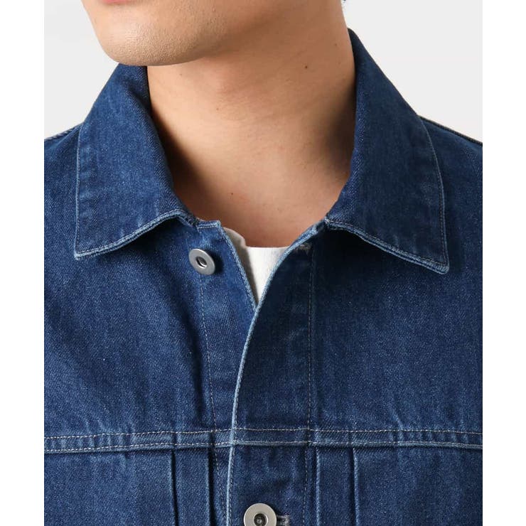 大人デニム】デニムトラッカージャケット Gジャン(セットアップ