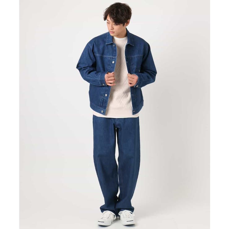 【大人デニム】デニムトラッカージャケット Gジャン(セットアップ可) | a.v.v【MEN】 | 詳細画像5 