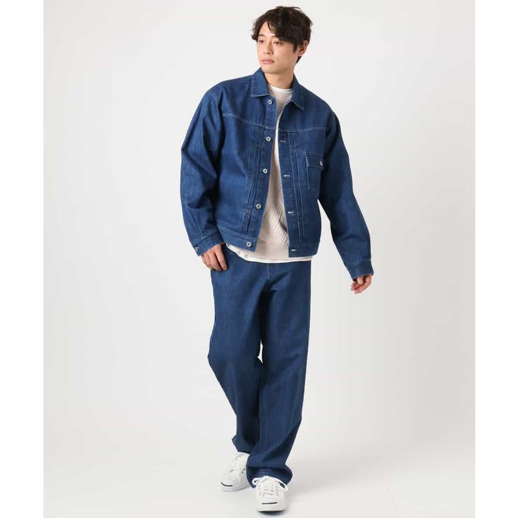 デニムジャケット Gジャン　アクネ 大人デニム】デニムトラッカージャケット Gジャン(セットアップ