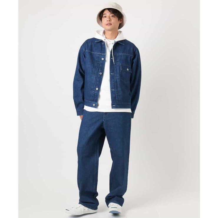 【大人デニム】デニムトラッカージャケット Gジャン(セットアップ可) | a.v.v【MEN】 | 詳細画像9 