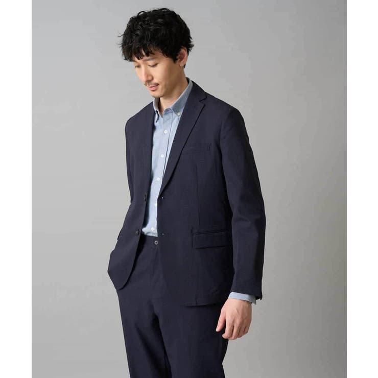 ネイビー | 【スマート イージーケア 洗濯機で洗える | a.v.v【MEN】