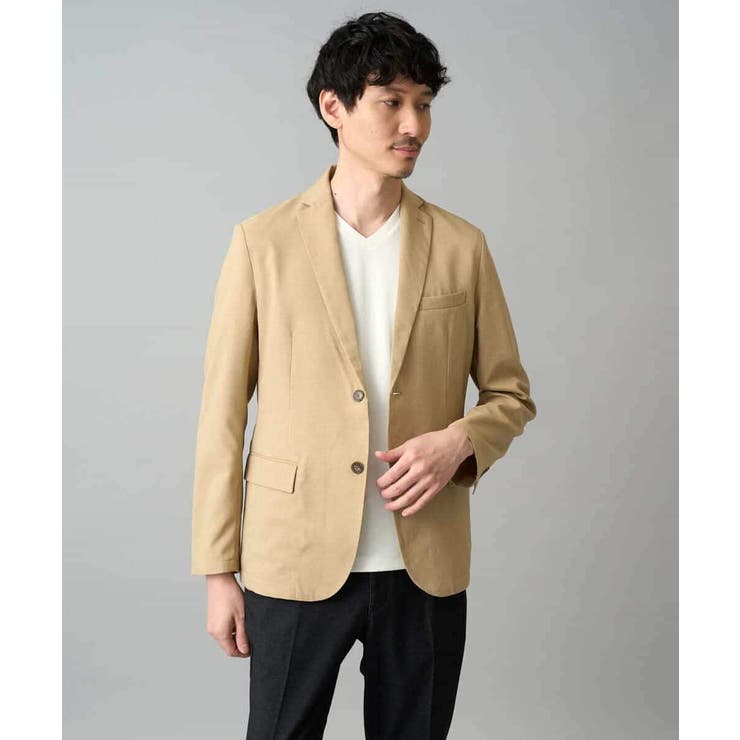 ベージュ | 【スマート イージーケア 洗濯機で洗える | a.v.v【MEN】