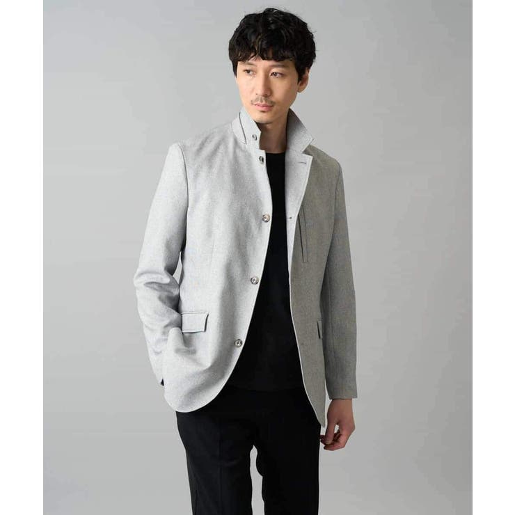 グレー | 【スマート イージーケア 洗濯機で洗える | a.v.v【MEN】