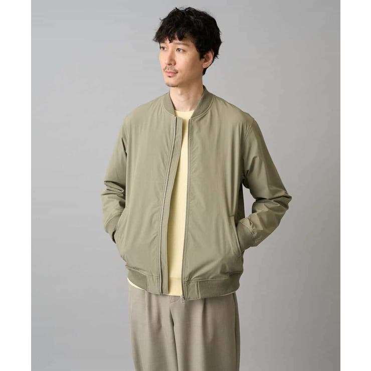 カーキ | 【イージーケア 洗濯機で洗える 撥水 | a.v.v【MEN】