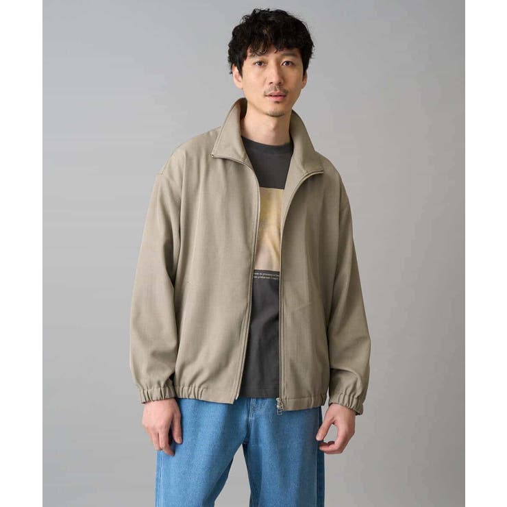 ジップアップスタンドカラーブルゾン | a.v.v【MEN】 | 詳細画像14 