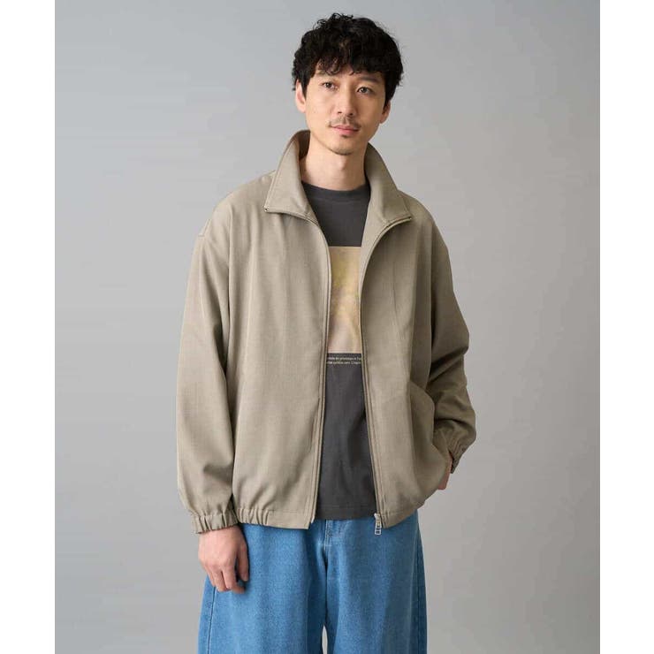 ジップアップスタンドカラーブルゾン | a.v.v【MEN】 | 詳細画像16 