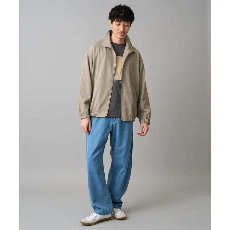 ジップアップスタンドカラーブルゾン | a.v.v【MEN】 | 詳細画像5 