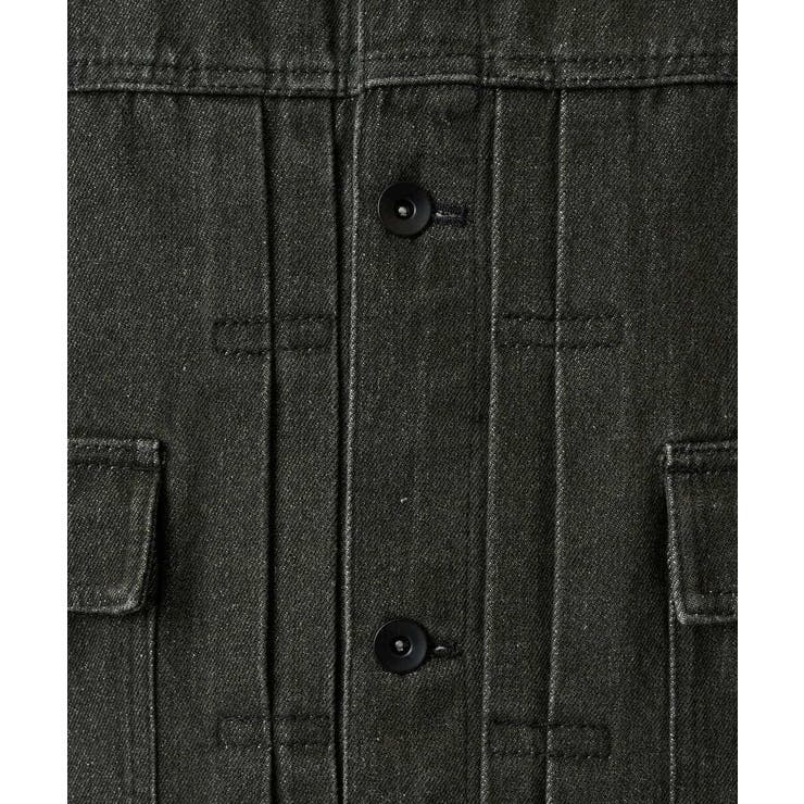 【洗濯機で洗える】ワイドシルエットデニムジャケット | a.v.v【MEN】 | 詳細画像32 