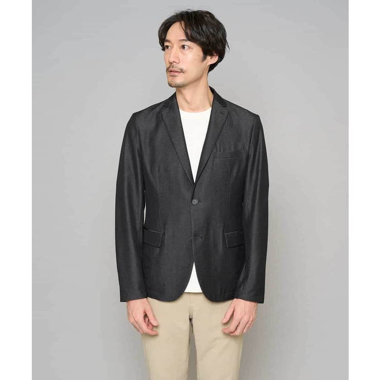 【イージーケア/接触冷感】デニムライクストレッチスマートジャケット | a.v.v【MEN】 | 詳細画像23 