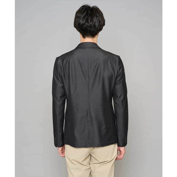 【イージーケア/接触冷感】デニムライクストレッチスマートジャケット | a.v.v【MEN】 | 詳細画像25 