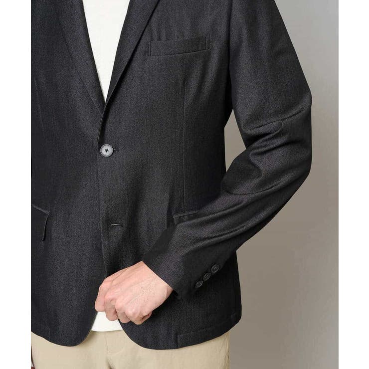 【イージーケア/接触冷感】デニムライクストレッチスマートジャケット | a.v.v【MEN】 | 詳細画像27 