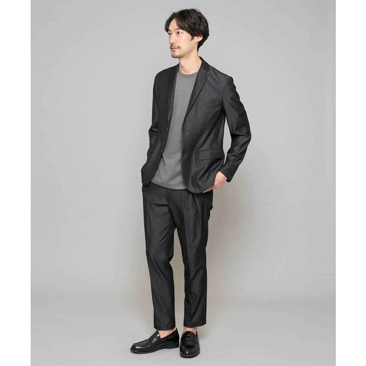 【イージーケア/接触冷感】デニムライクストレッチスマートジャケット | a.v.v【MEN】 | 詳細画像9 