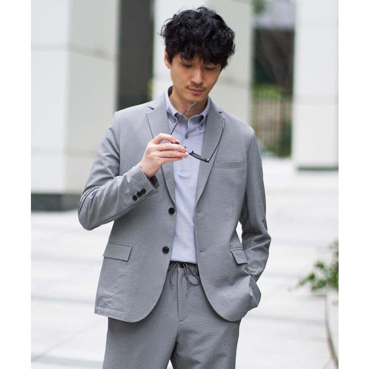 【雑誌MonoMax６月号掲載】春夏のオフィススタイルにおすすめシアサッカースマ… | a.v.v【MEN】 | 詳細画像1 