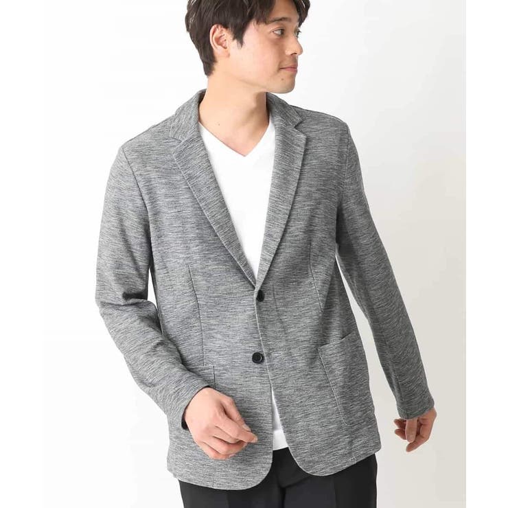 ダークグレー | 【イージーケア】スマートカノコサマージャケット | a.v.v【MEN】