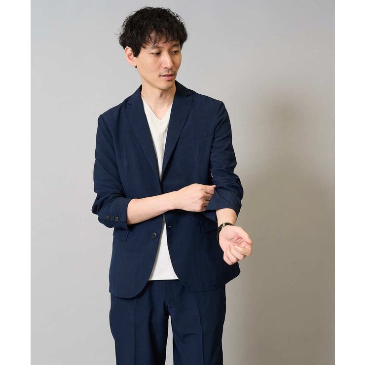 【イージーケア 接触冷感】リライトテーラードジャケット【吸水速乾 UVカット | a.v.v【MEN】 | 詳細画像11 