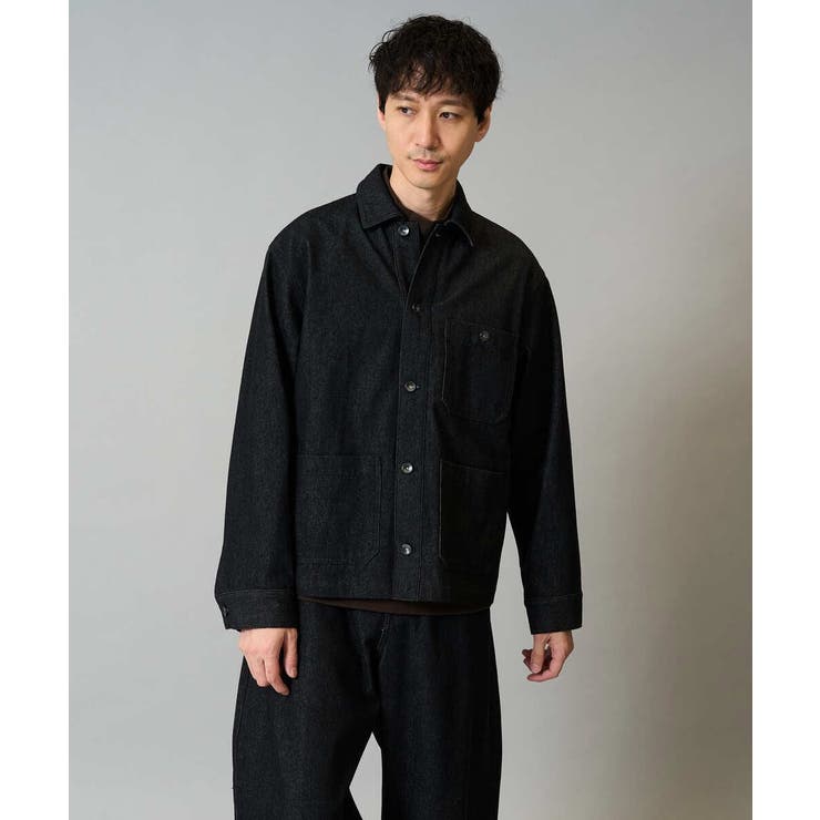 【洗濯機で洗える】ワイドシルエットデニムカバーオール | a.v.v【MEN】 | 詳細画像11 