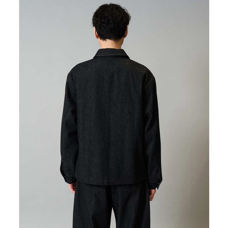 【洗濯機で洗える】ワイドシルエットデニムカバーオール | a.v.v【MEN】 | 詳細画像14 