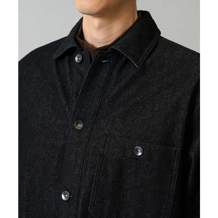 【洗濯機で洗える】ワイドシルエットデニムカバーオール | a.v.v【MEN】 | 詳細画像15 