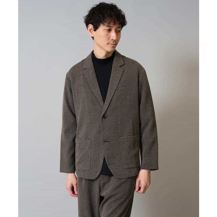 ツイードストレッチテーラードジャケット | a.v.v【MEN】 | 詳細画像11 