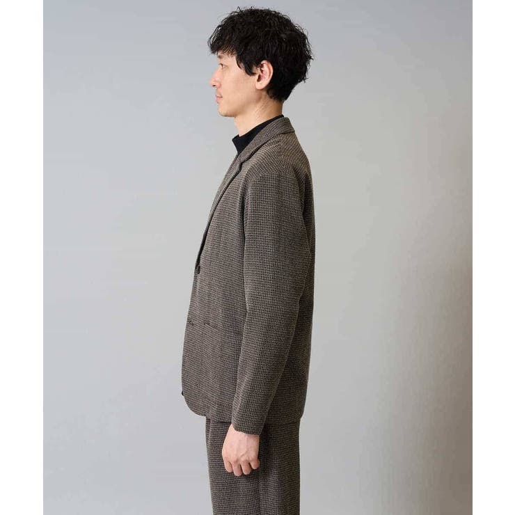 ツイードストレッチテーラードジャケット | a.v.v【MEN】 | 詳細画像13 