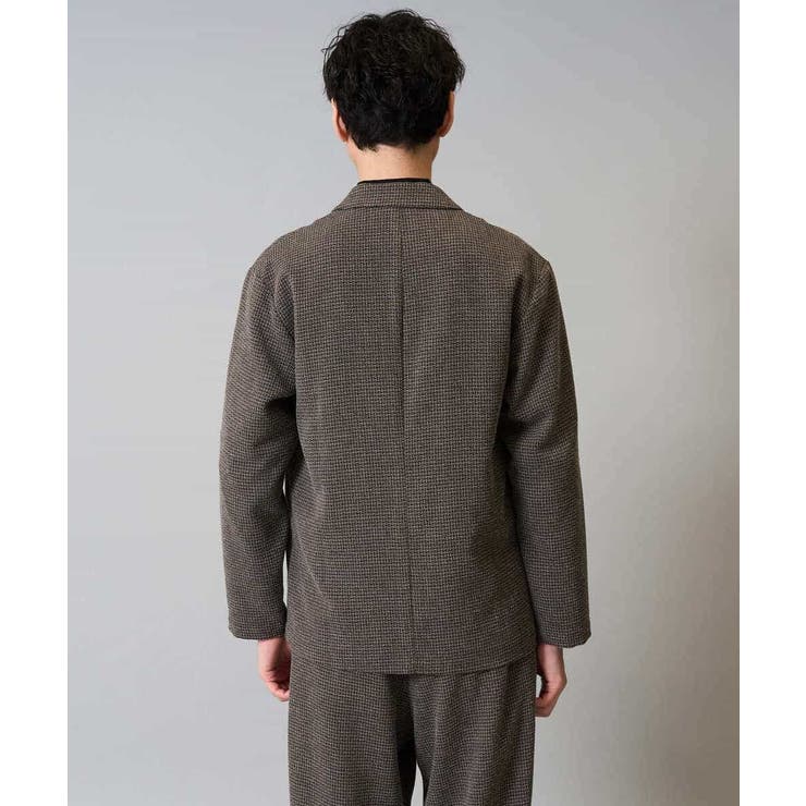ツイードストレッチテーラードジャケット | a.v.v【MEN】 | 詳細画像14 
