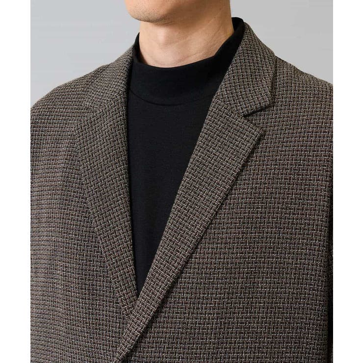 ツイードストレッチテーラードジャケット | a.v.v【MEN】 | 詳細画像15 