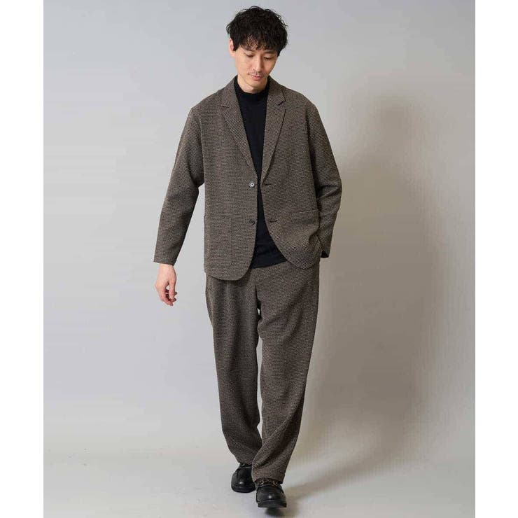 ツイードストレッチテーラードジャケット | a.v.v【MEN】 | 詳細画像2 