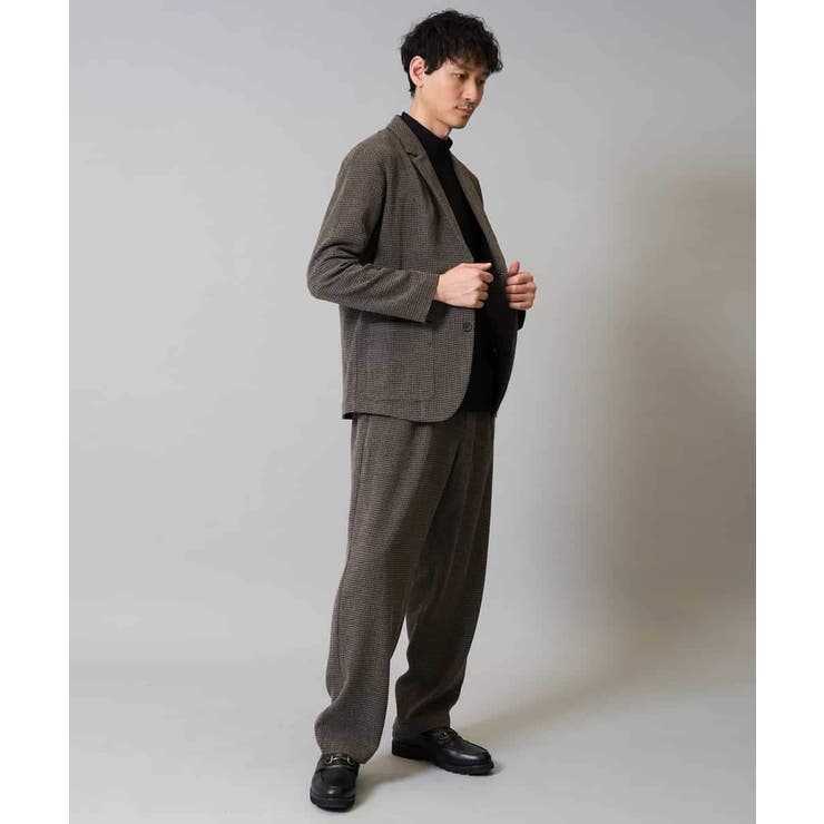 ツイードストレッチテーラードジャケット | a.v.v【MEN】 | 詳細画像7 