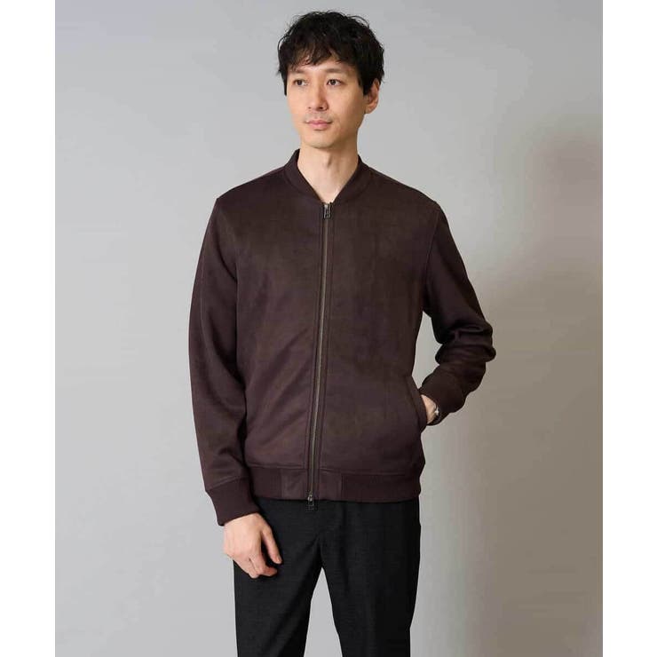 フェイクスエードリブブルゾン【イージーケア/ストレッチ/洗濯機で洗える】 | a.v.v【MEN】 | 詳細画像47 