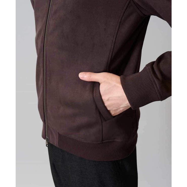 フェイクスエードリブブルゾン【イージーケア/ストレッチ/洗濯機で洗える】 | a.v.v【MEN】 | 詳細画像53 