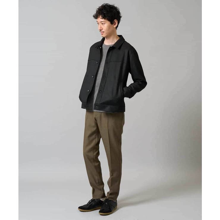 【イージーケア/ストレッチ】カルゼスエードブルゾン【洗濯機で洗える】 | a.v.v【MEN】 | 詳細画像31 