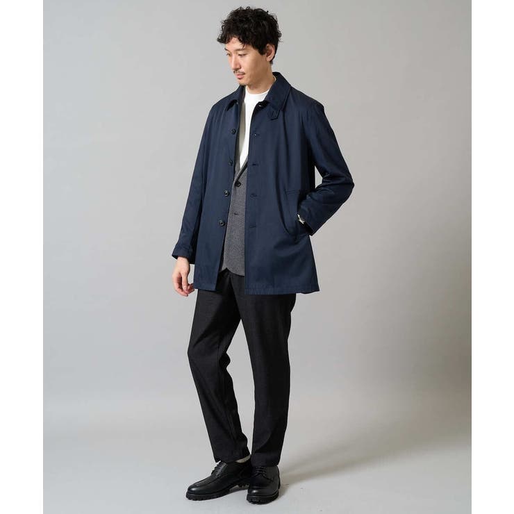 【撥水/毛玉になりにくい】ステンカラーコート | a.v.v【MEN】 | 詳細画像13