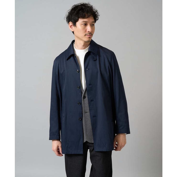 【撥水/毛玉になりにくい】ステンカラーコート | a.v.v【MEN】 | 詳細画像19